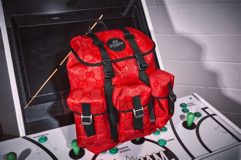 100 theives gucci backpack|The Story of Gucci x 100 Thieves .